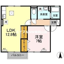 メゾン　ミ・モレの物件間取画像